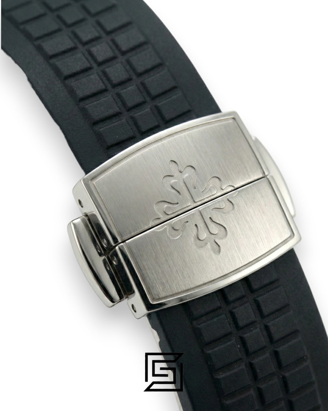 Patek Philippe Aquanaut – Black Dial × Black Rubber Strap – Japanese Automatic