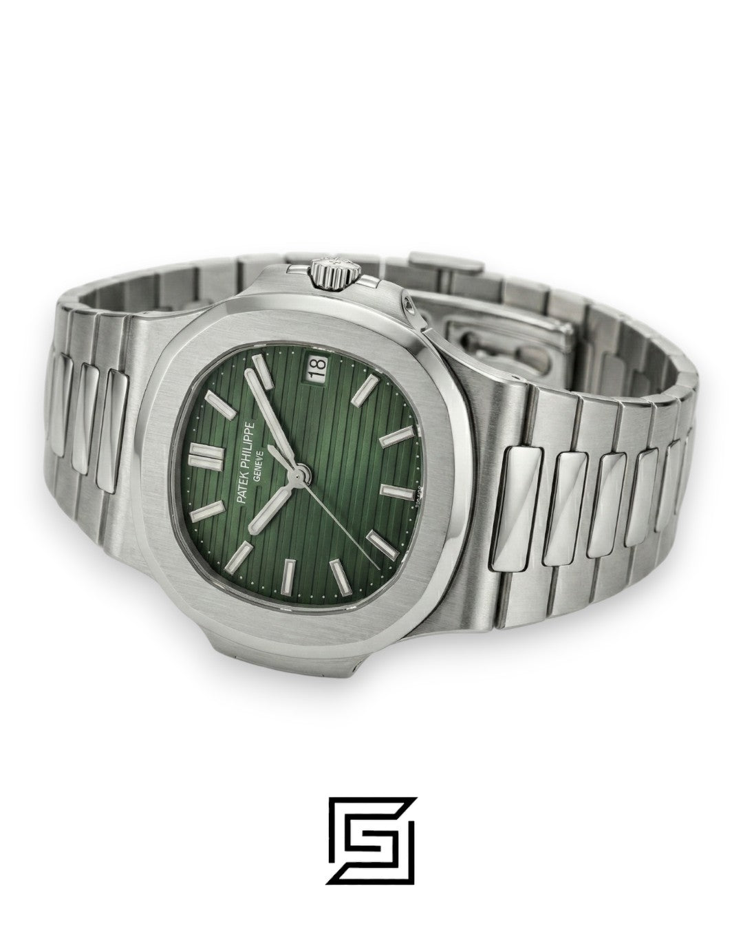 Patek Philippe Nautilus Green Dial – Stainless Steel Bracelet – Japanese Automatic