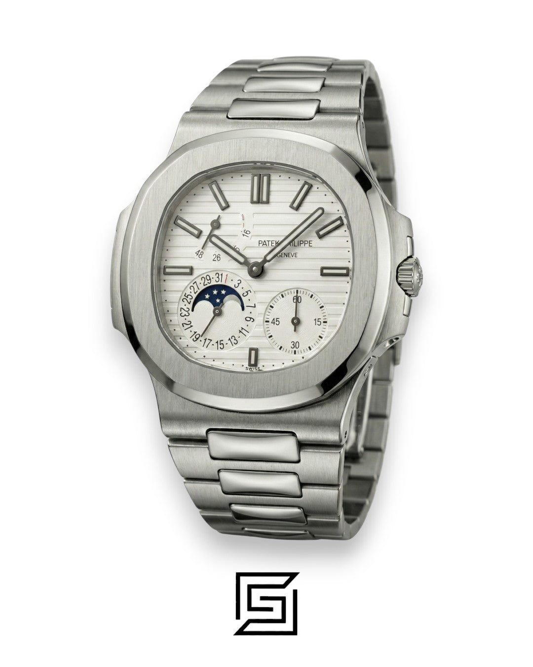 Patek Philippe Grand Complication – Japanese Automatic – White Dial – Stainless Steel Bracelet