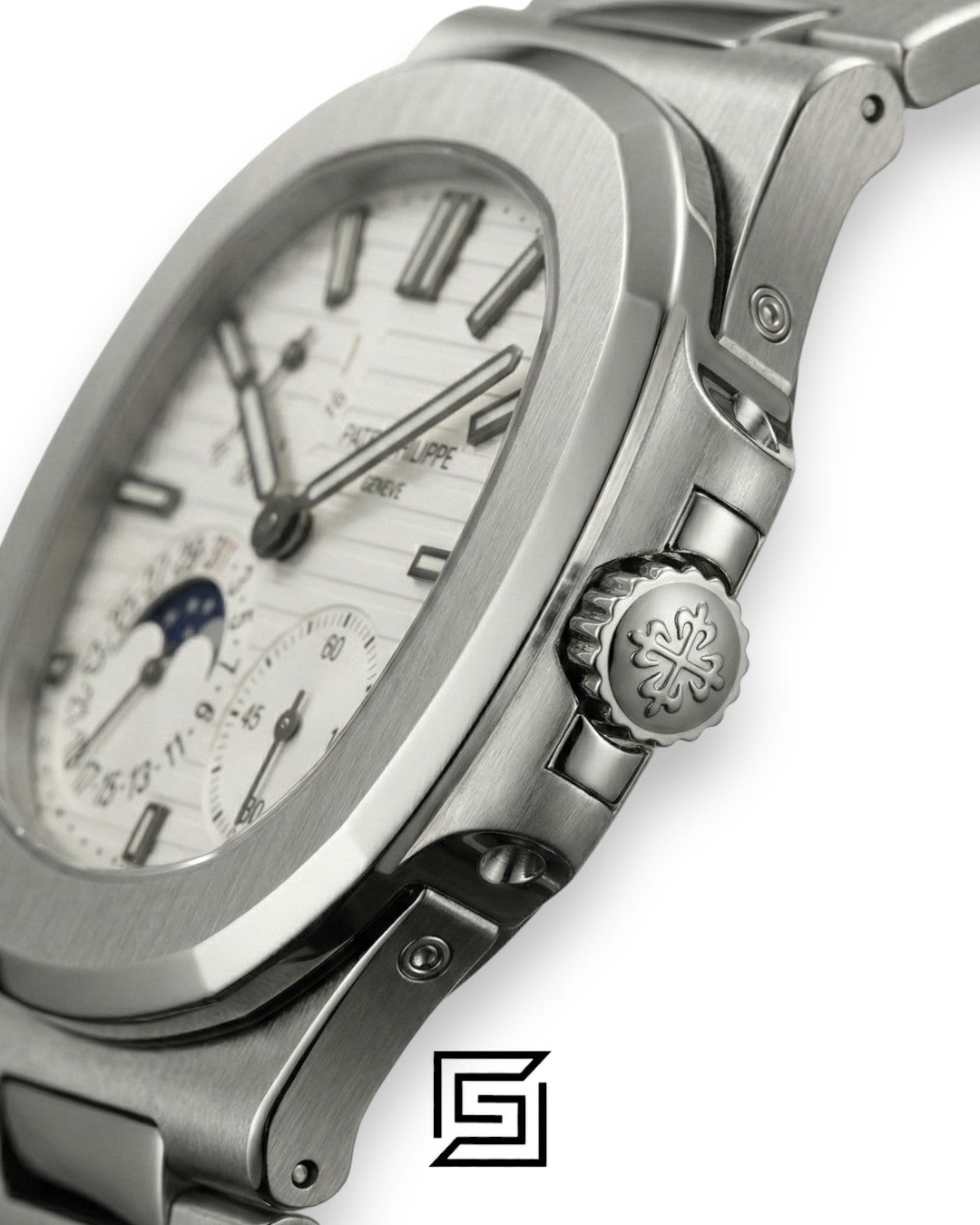 Patek Philippe Grand Complication – Japanese Automatic – White Dial – Stainless Steel Bracelet