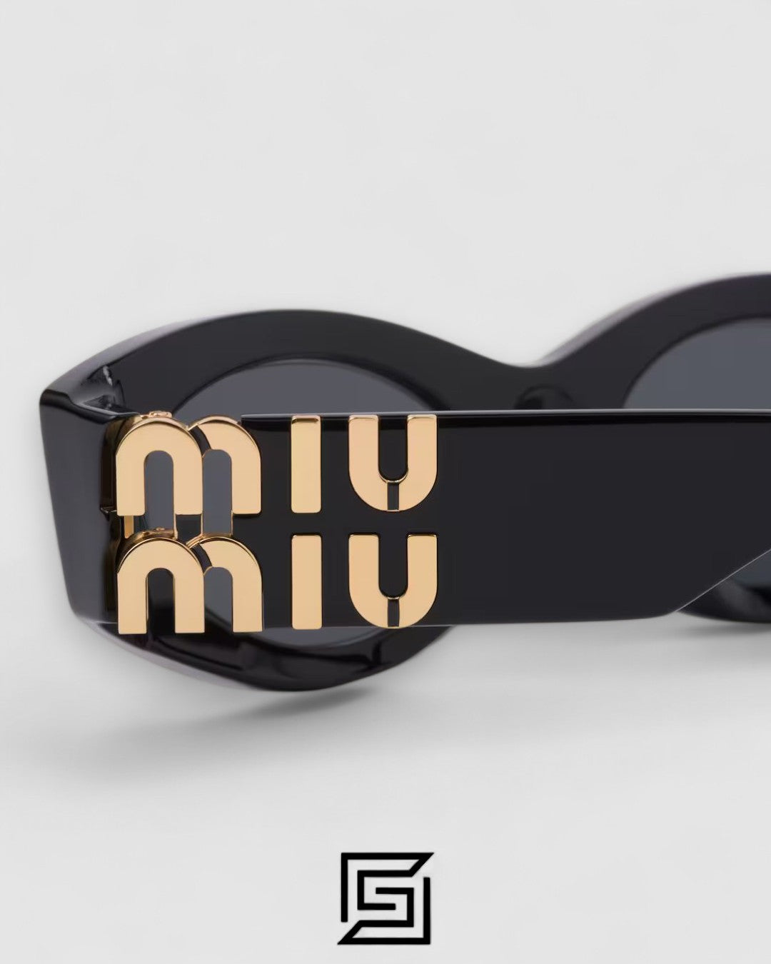 Miu Miu SMU11w Black Lenses and Black Frame
