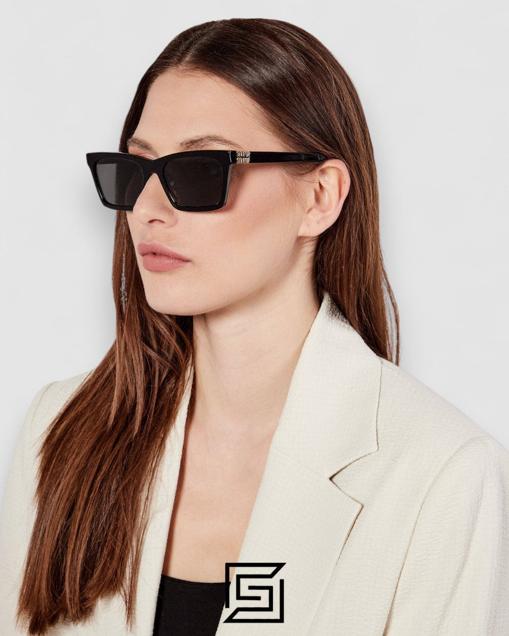 Miu Miu SMUA05 Black Lenses and Black Frame