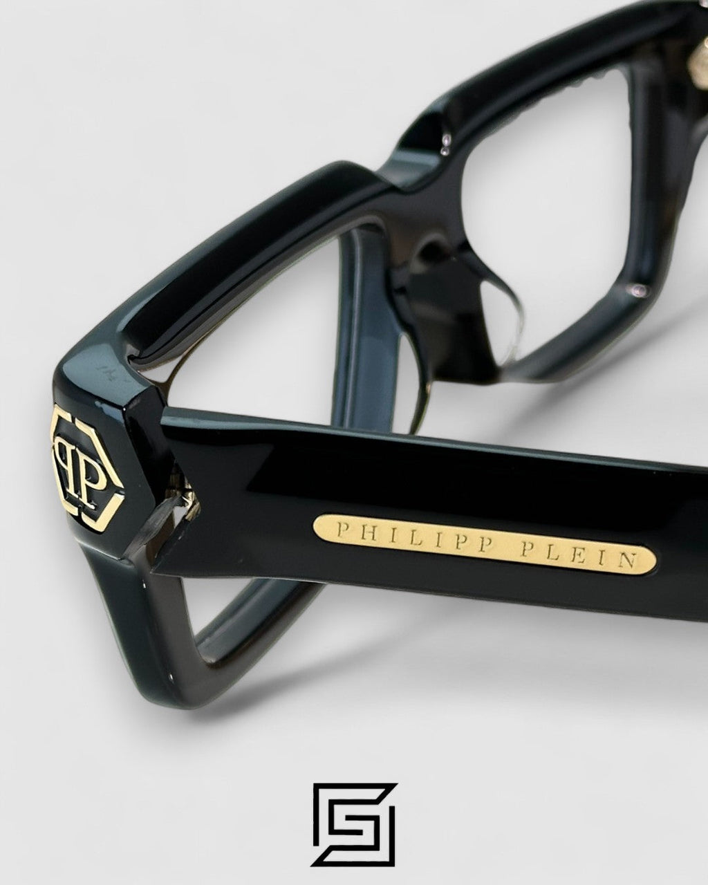 PHILIP PELEN Dark Shapes SPP044 Black Frame Gold Logo