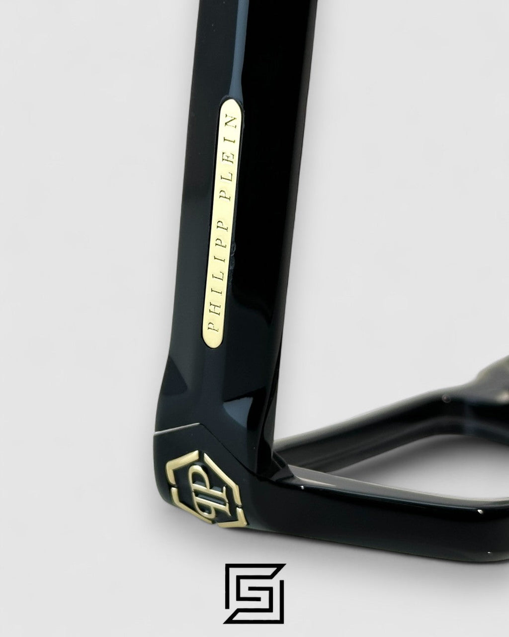 PHILIP PELEN Dark Shapes SPP044 Black Frame Gold Logo