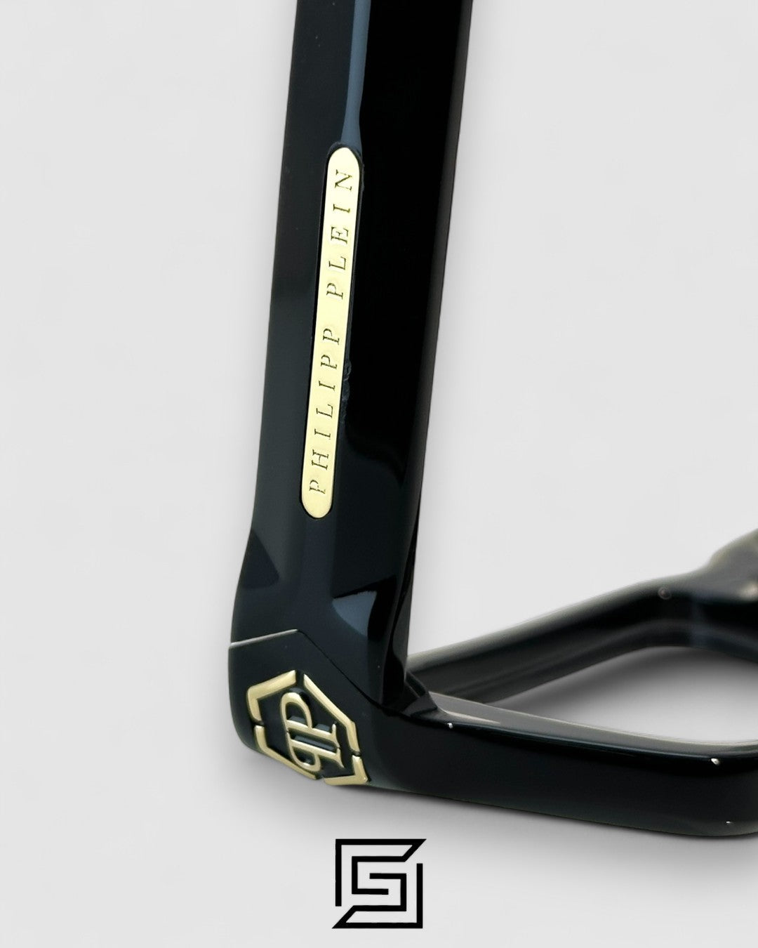 PHILIP PELEN Dark Shapes SPP044 Black Frame Gold Logo