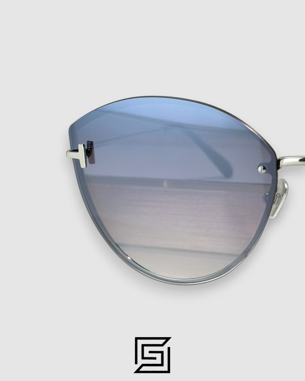 Tom Ford FT1106 Silver Mirror Lenses and Silver Frame