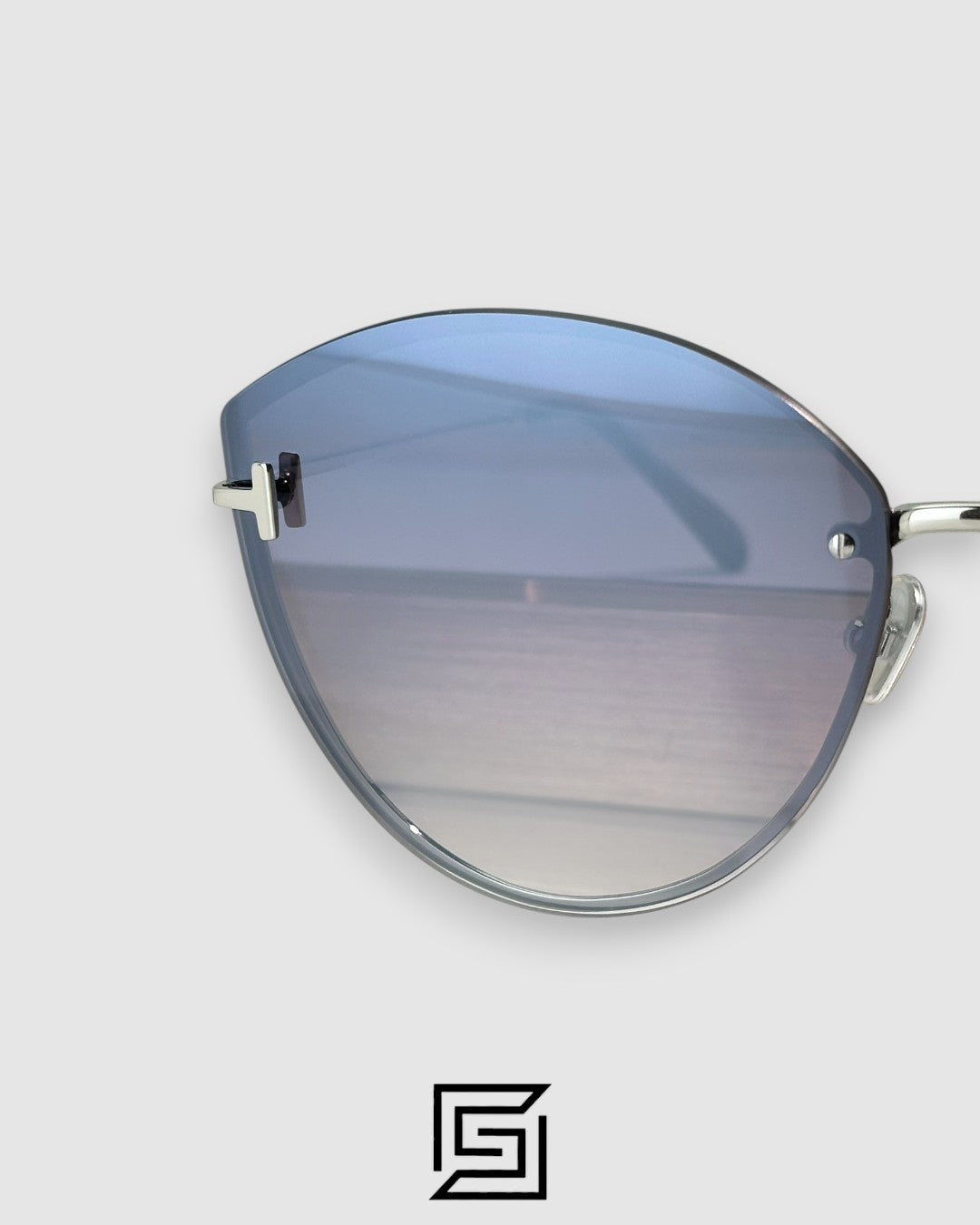 Tom Ford FT1106 Silver Mirror Lenses and Silver Frame