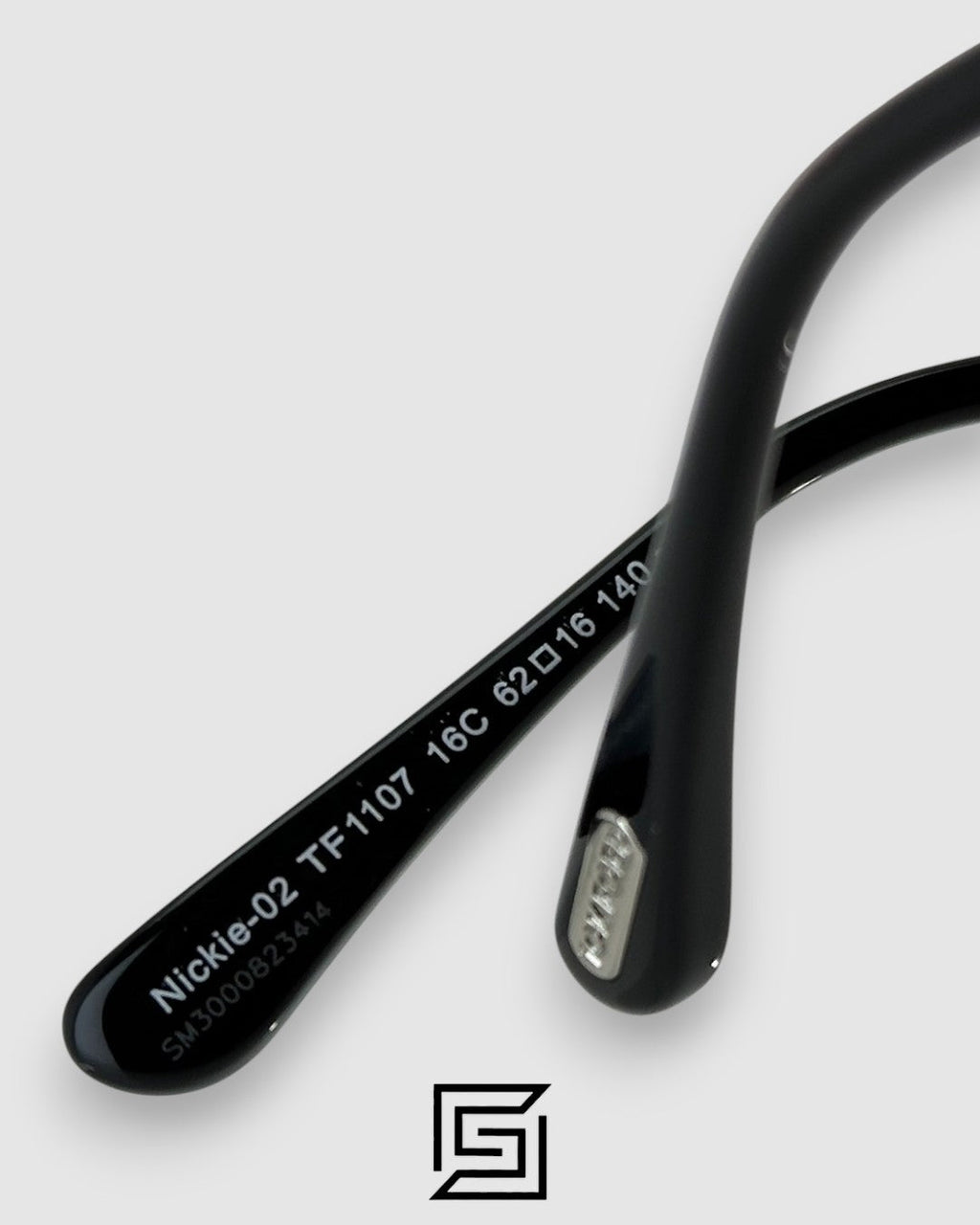 Tom Ford FT1107 عدسات فضية عاكسة وإطار فضي