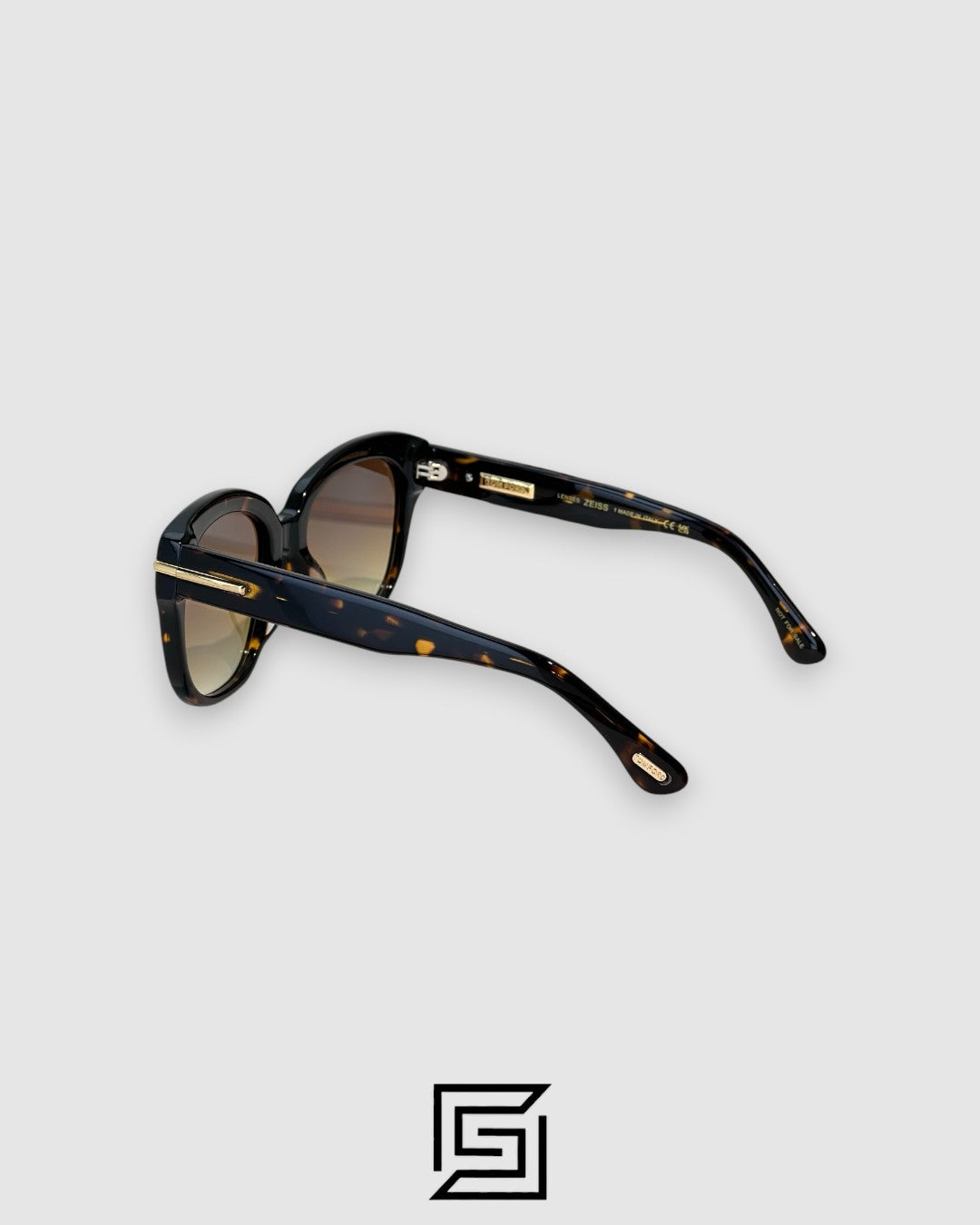 Tom Ford FT1235 Honey Lenses and Tiger Brown Frame