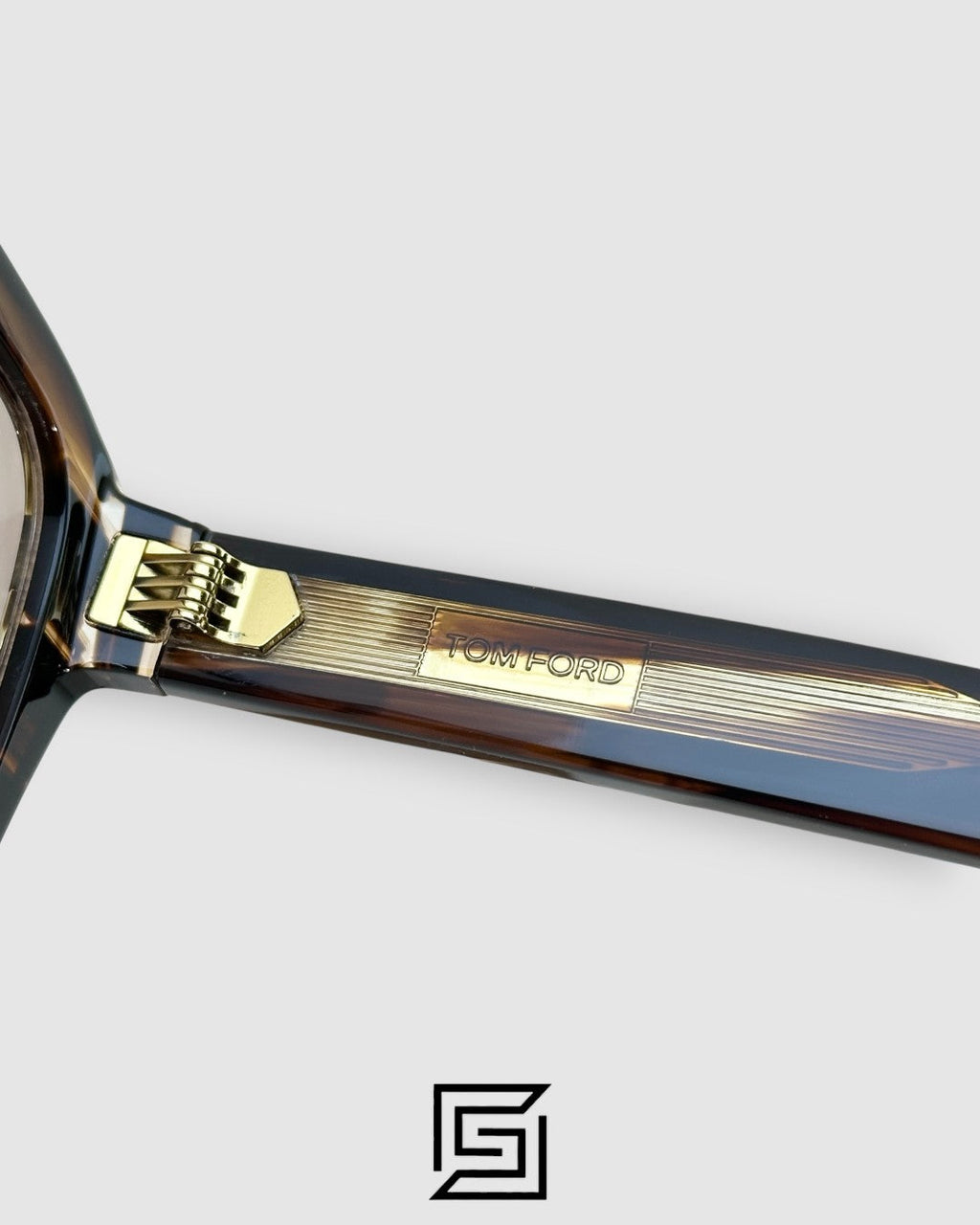 Tom Ford TF1202 Light Brown Lenses and Tiger Brown Frame