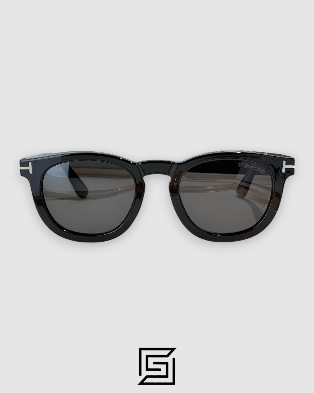 Tom Ford Clip On TF5993 عدسات سوداء وإطار أسود