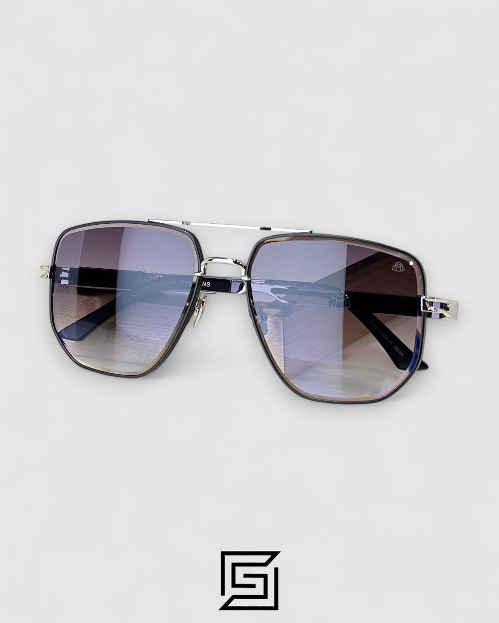 MAYBACH THE LENS Grey Lenses Silver Frame