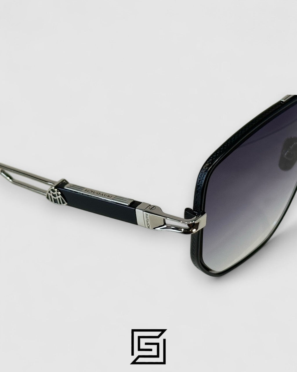 MAYBACH THE LENS Grey Lenses Silver Frame