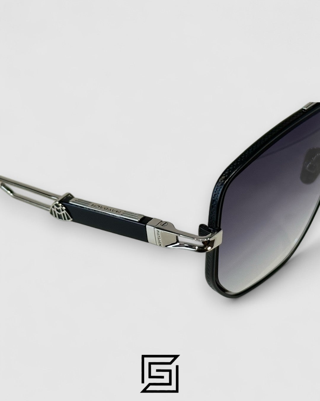 MAYBACH THE LENS Grey Lenses Silver Frame