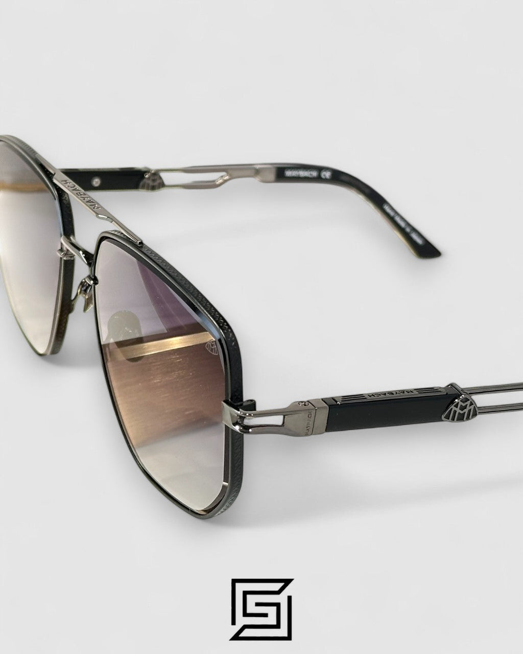 MAYBACH THE LENS عدسات رمادية إطار Gun