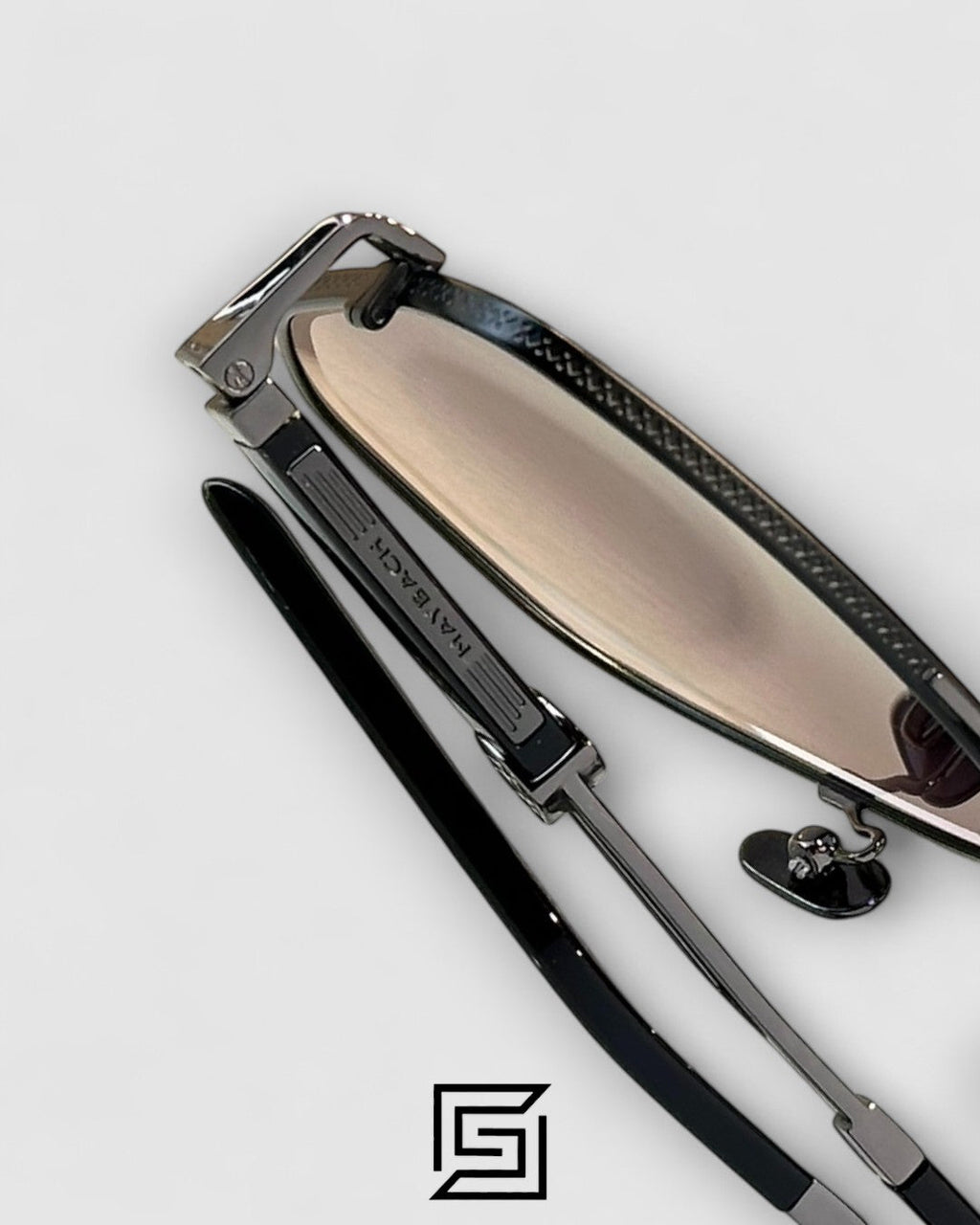 MAYBACH THE LENS عدسات رمادية إطار Gun