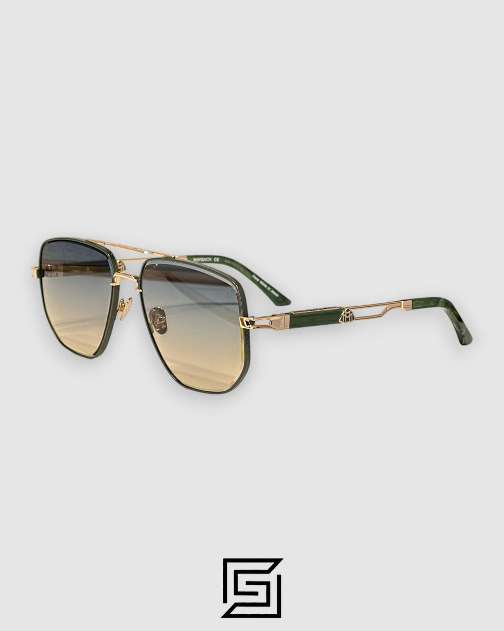 MAYBACH THE LENS Honey Lenses Gold Green Frame