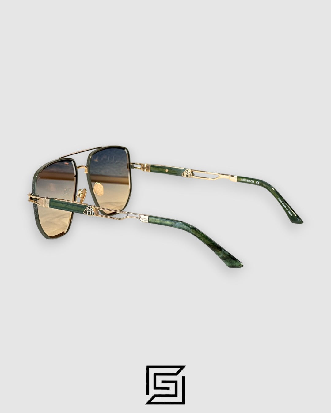 MAYBACH THE LENS Honey Lenses Gold Green Frame