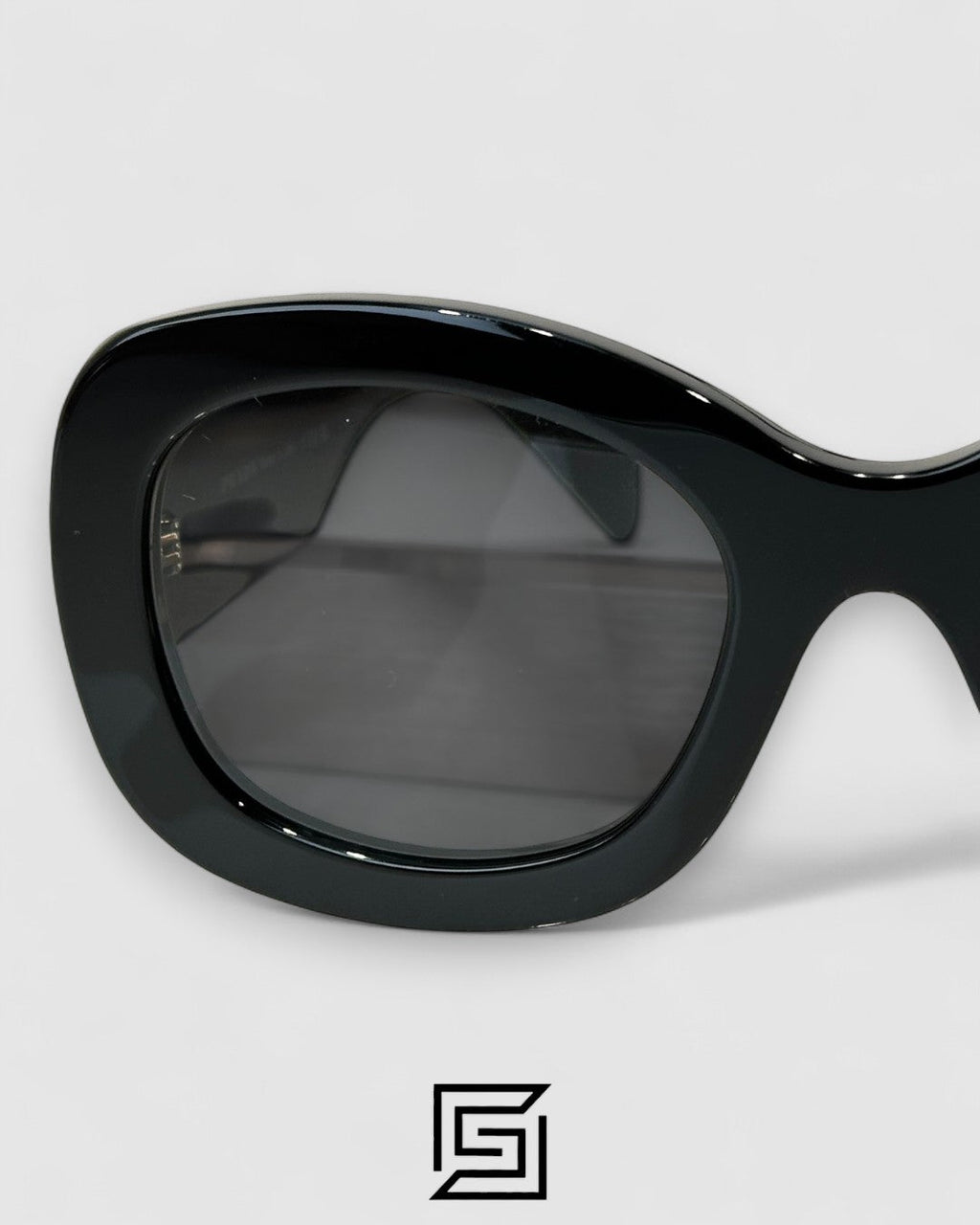 Prada PRA 13S Black Lenses Black Frame
