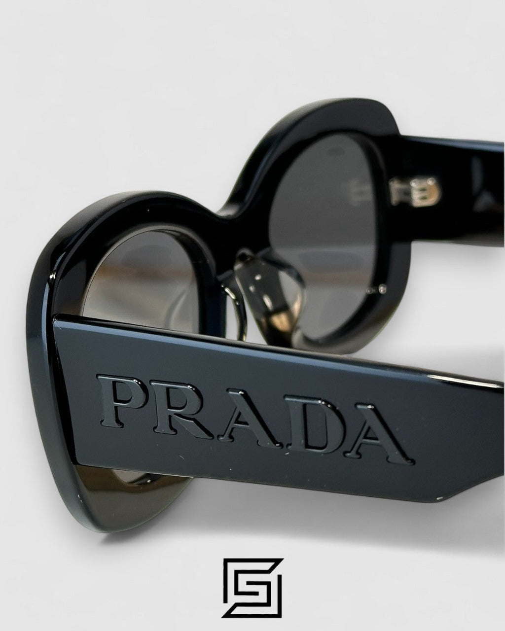 Prada PRA 13S Black Lenses Black Frame