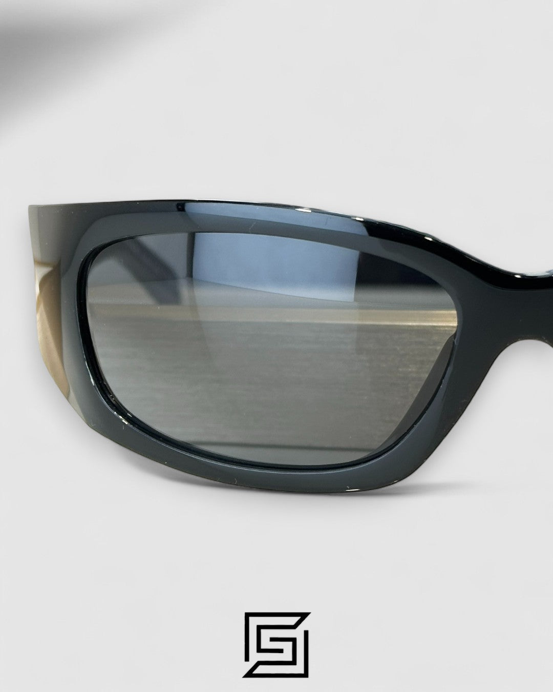 Prada SPR A14 Black Lenses Black Frame