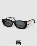 Prada PRB05 Black Lenses Black Frame White Arm