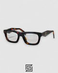 Prada SPR C06 Light Grey Lenses Tiger Brown Frame