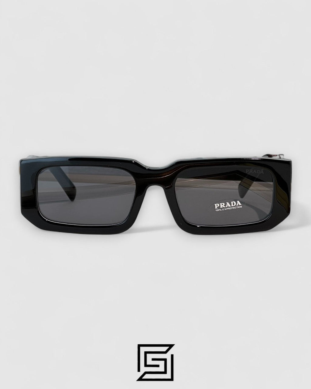 Prada SPR 06Y Black Lenses Black Frame