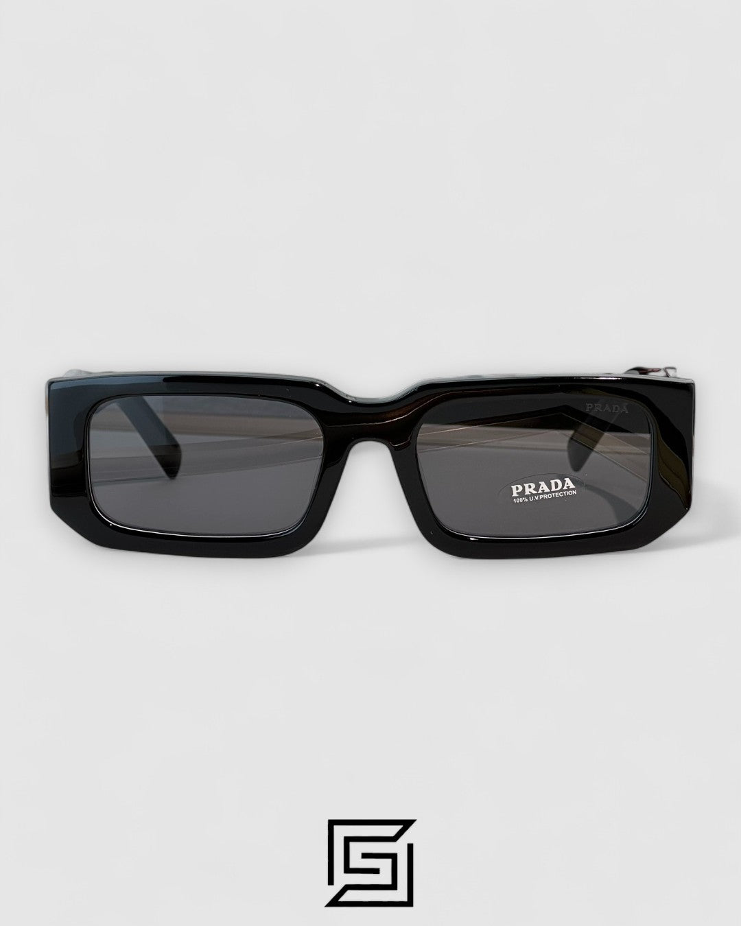 Prada SPR 06Y Black Lenses Black Frame