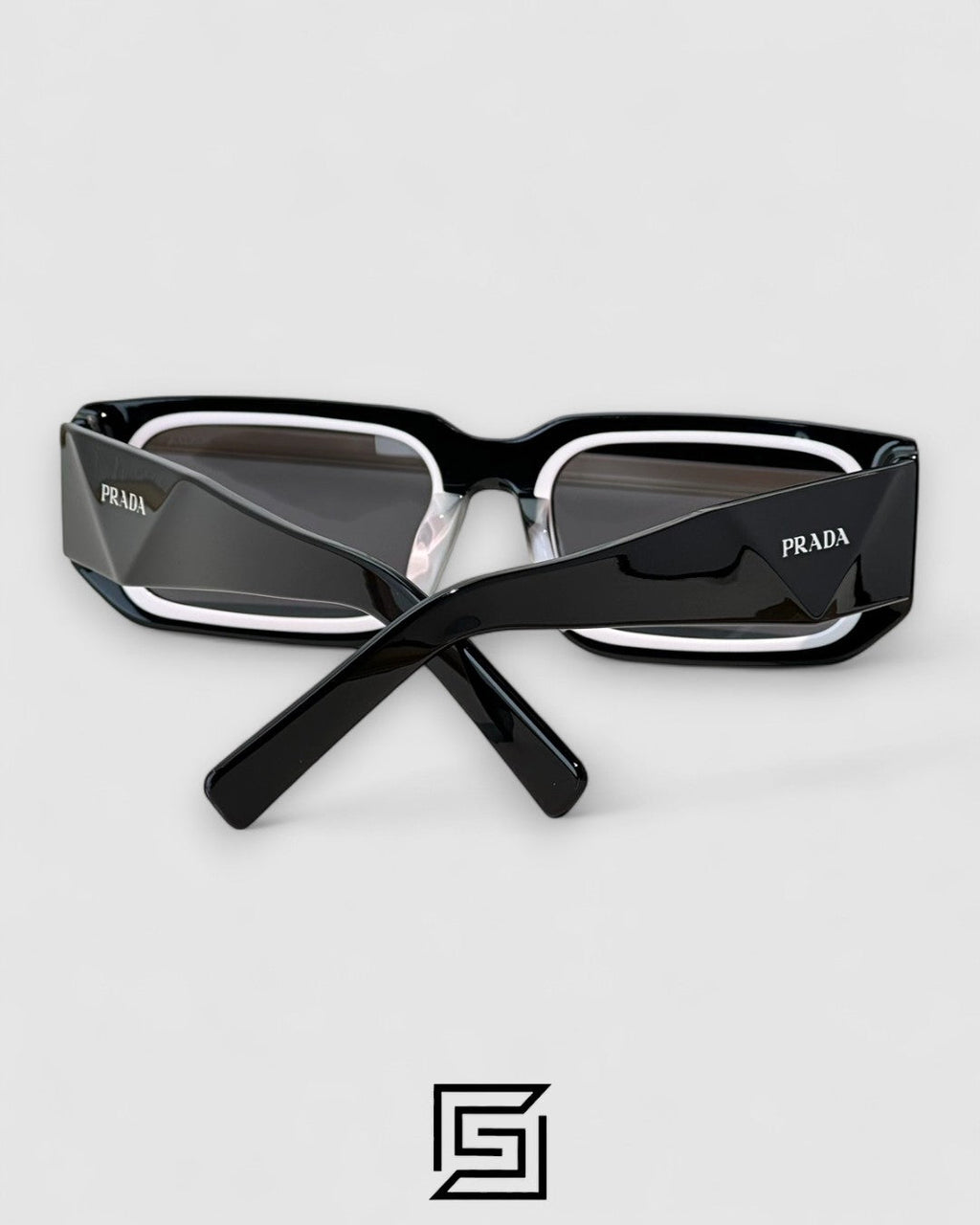 Prada SPR 06Y Black Lenses Black Frame