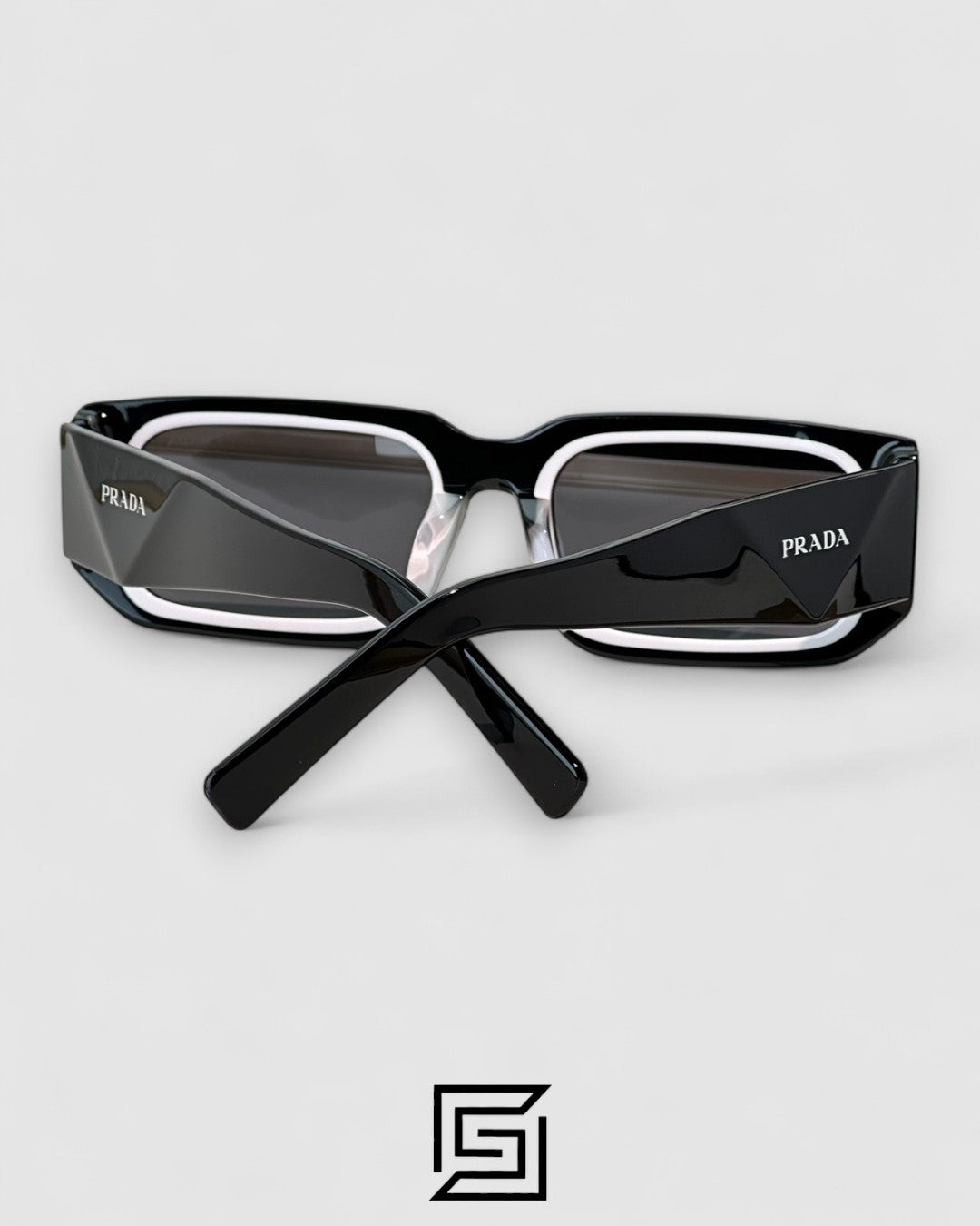 Prada SPR 06Y Black Lenses Black Frame