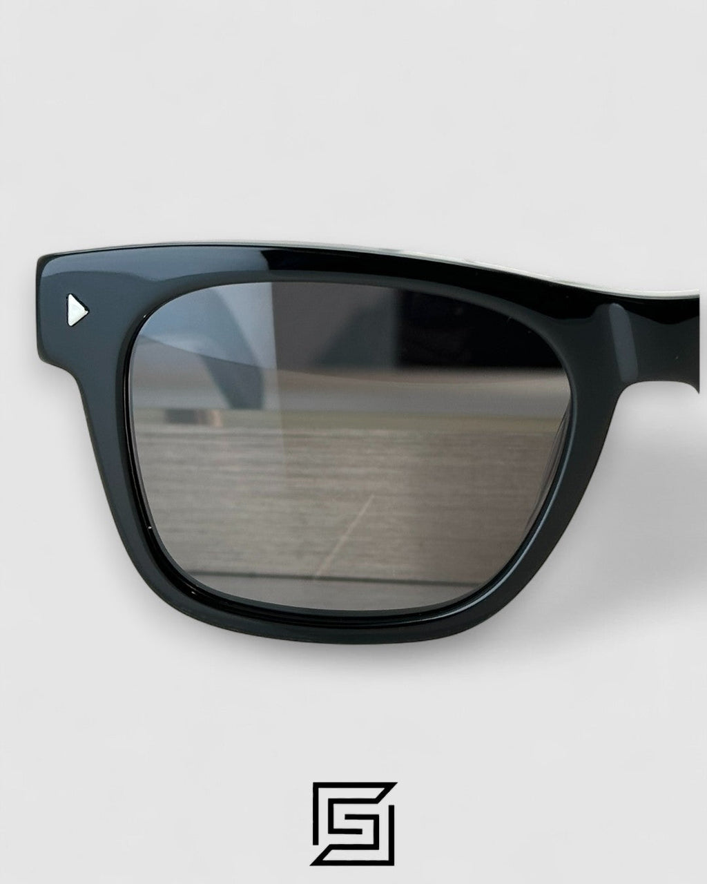Prada SPR 17SF Black Lenses Black Frame