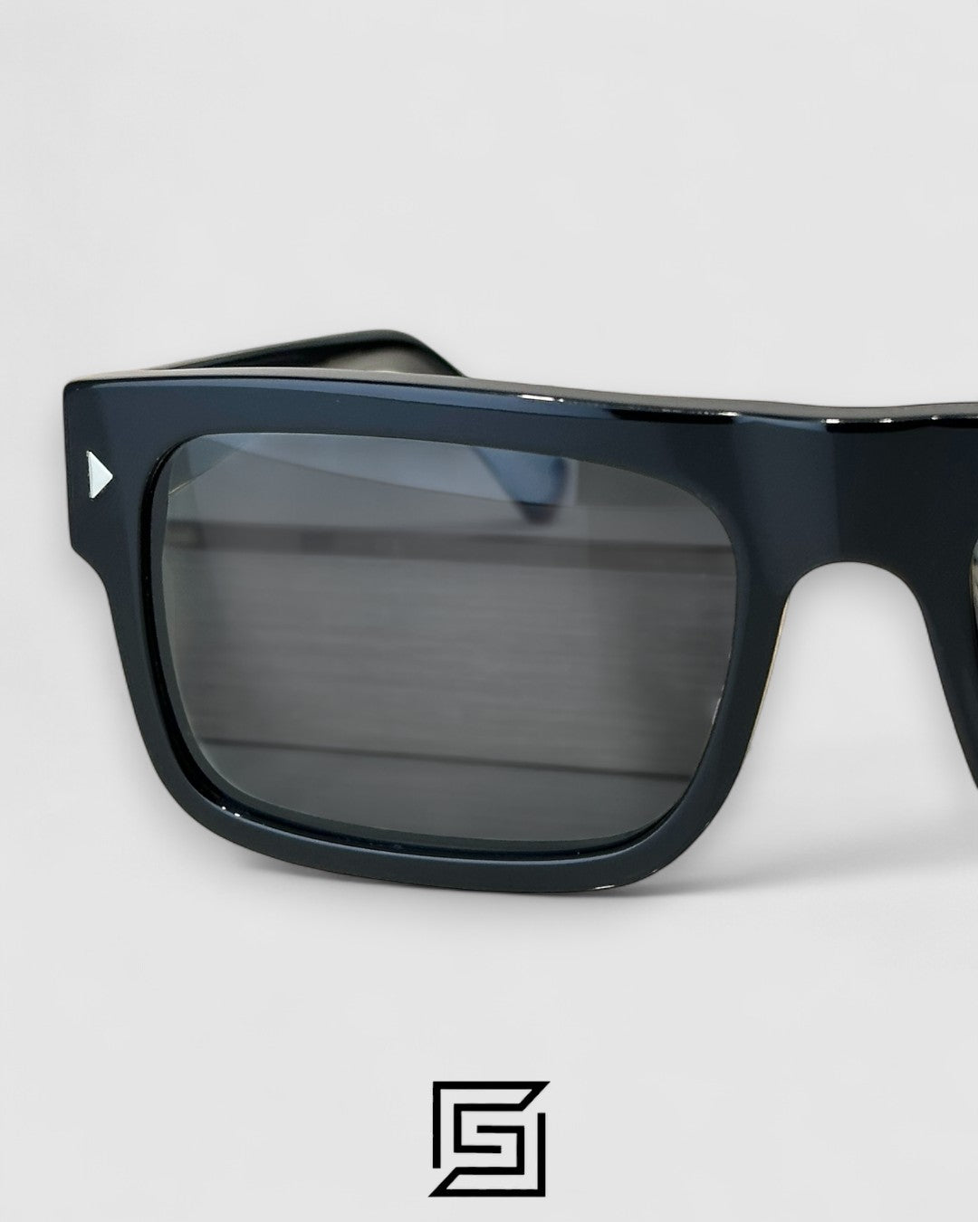 Prada SPR A10S Black Lenses Black Frame
