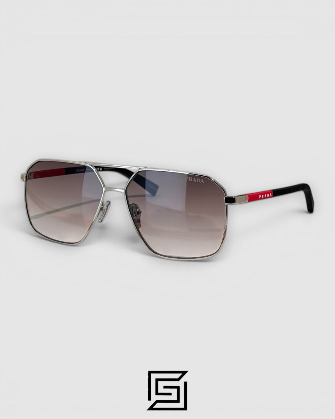 Prada SPS A50 Grey Lenses Silver Frame