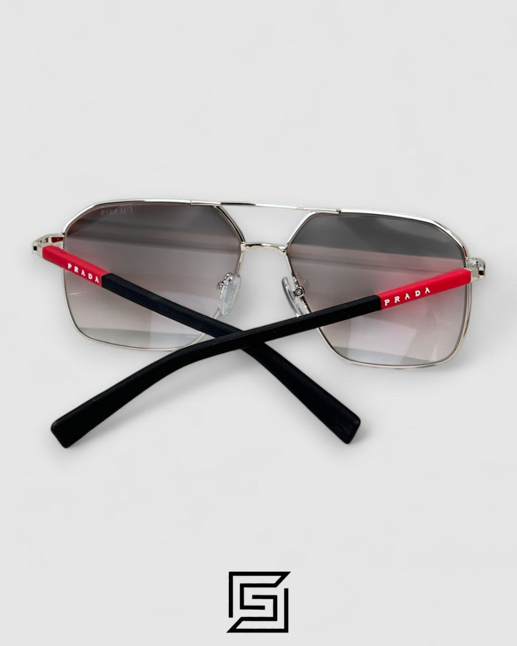 Prada SPS A50 Grey Lenses Silver Frame