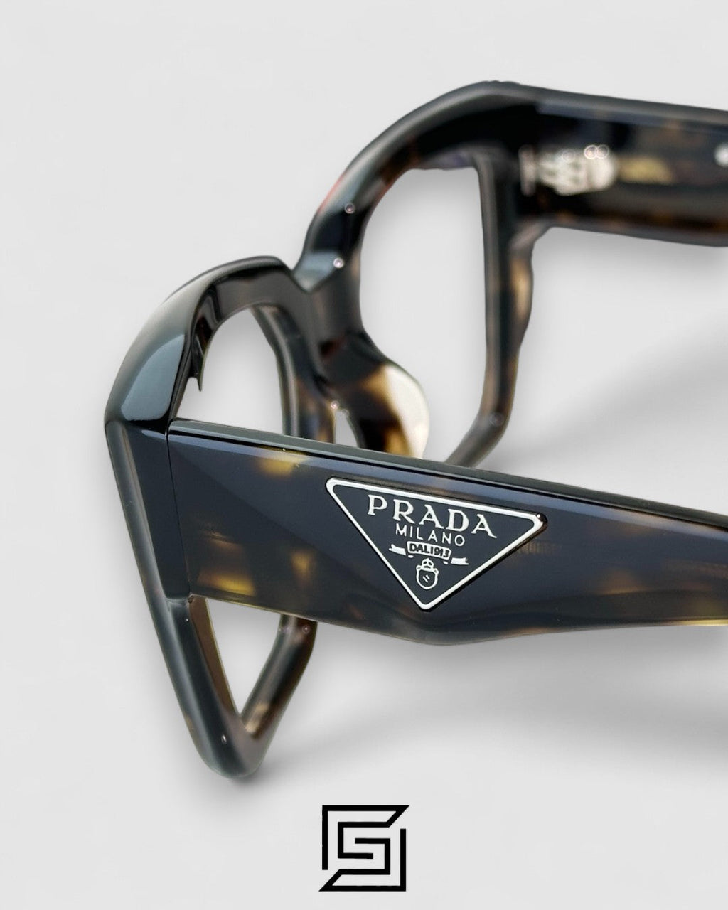 Prada VPR 09Z Tiger Brown Frame