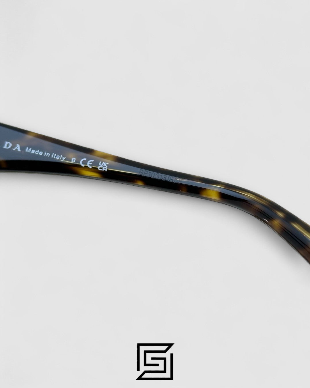 Prada VPR 09Z Tiger Brown Frame