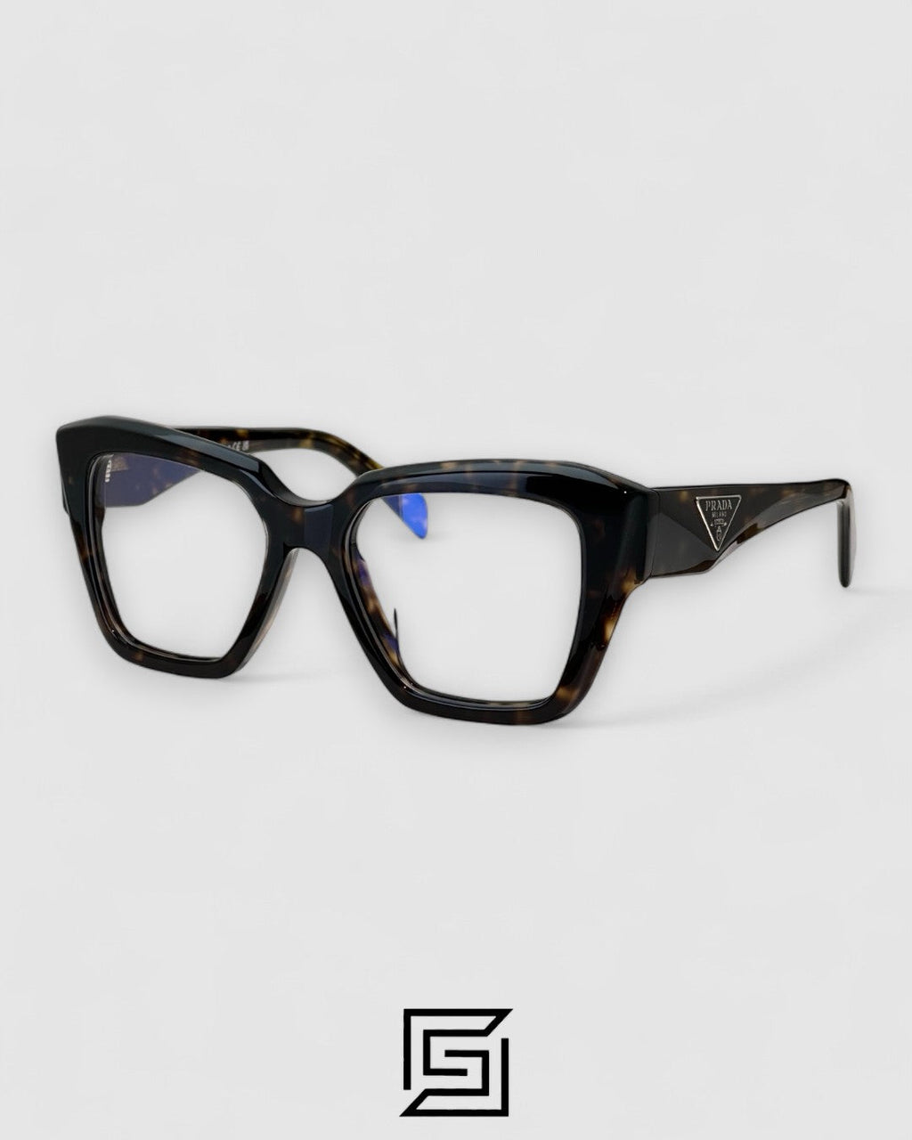 Prada VPR 09Z Tiger Brown Frame