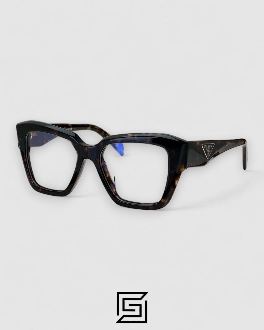Prada VPR 09Z Tiger Brown Frame
