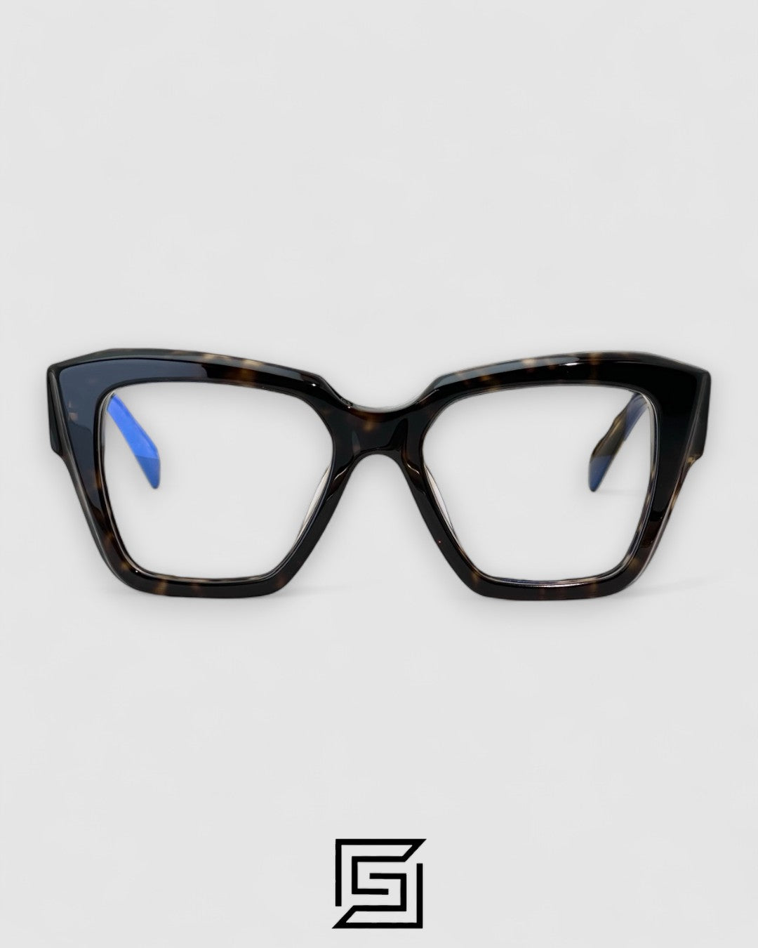 Prada VPR 09Z Tiger Brown Frame