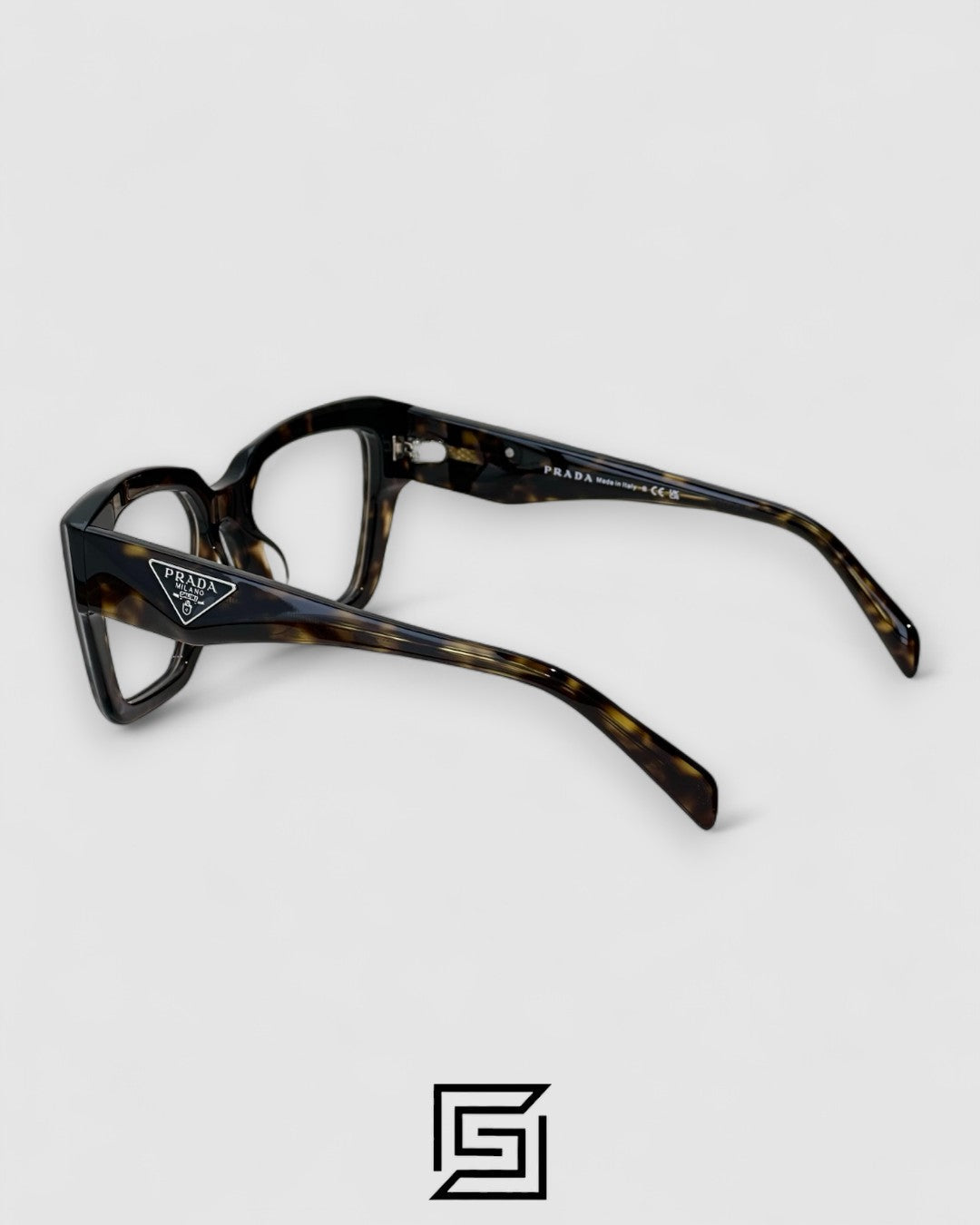 Prada VPR 09Z Tiger Brown Frame