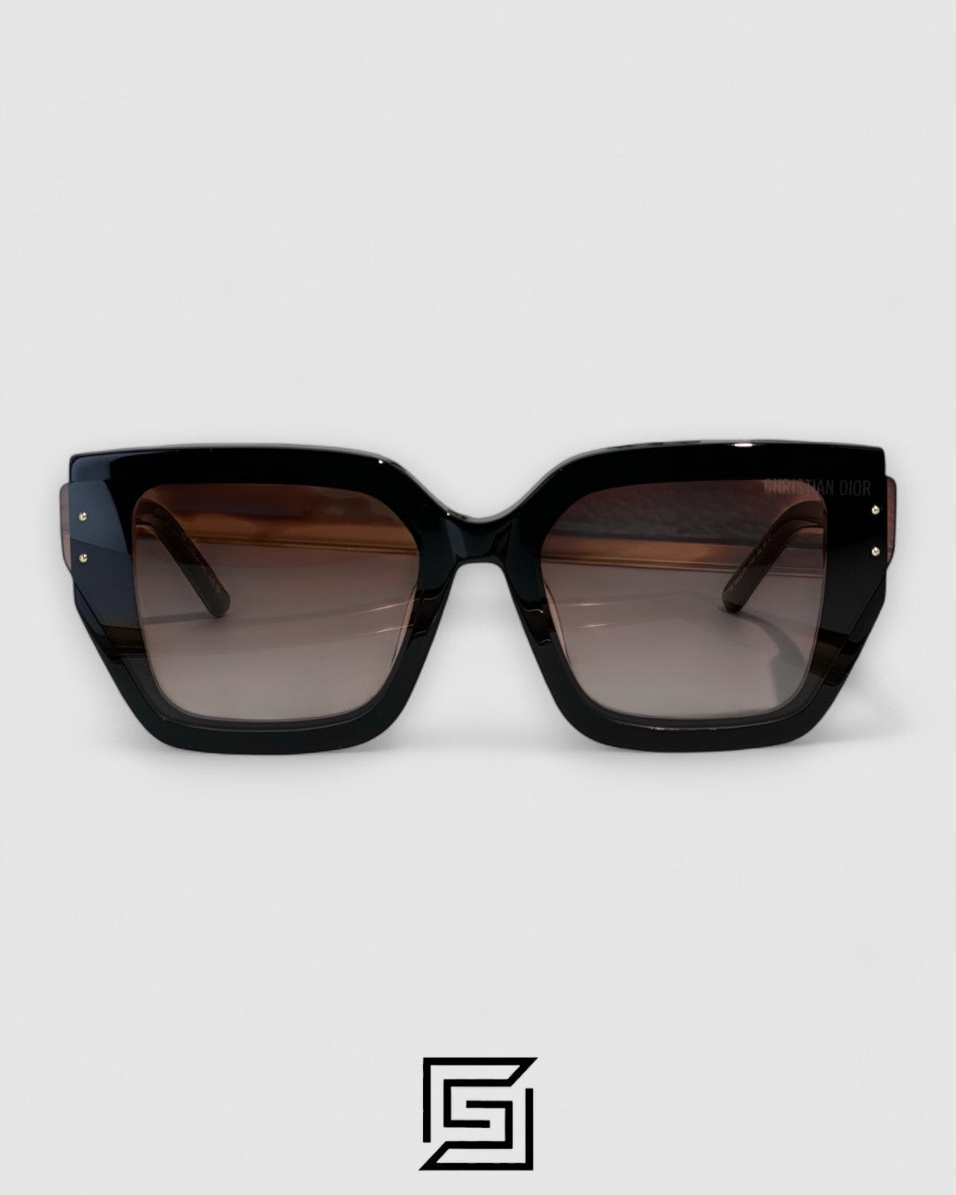 Dior Tribales S141 Light Brown Lenses Black Frame