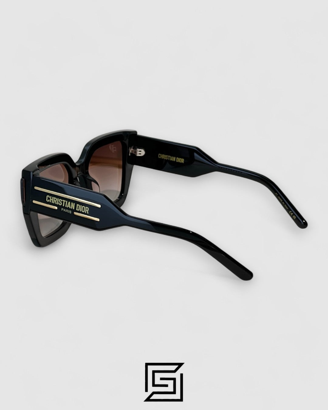 Dior Tribales S141 Light Brown Lenses Black Frame