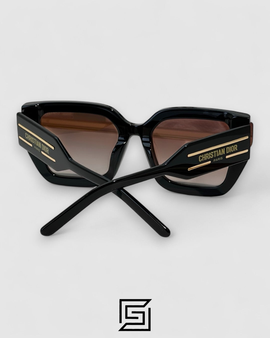 Dior Tribales S141 Light Brown Lenses Black Frame