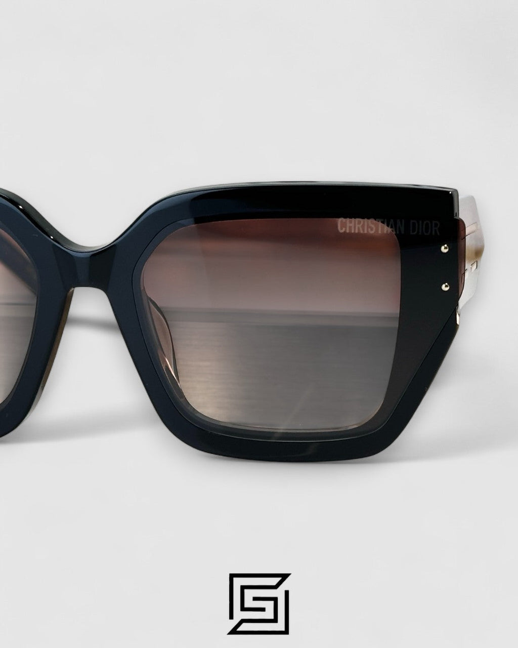 Dior Tribales S141 Light Brown Lenses Black Frame