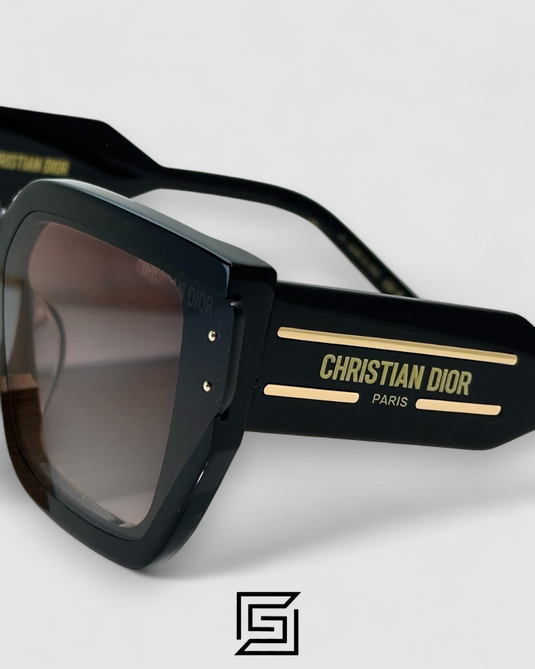 Dior Tribales S141 Light Brown Lenses Black Frame