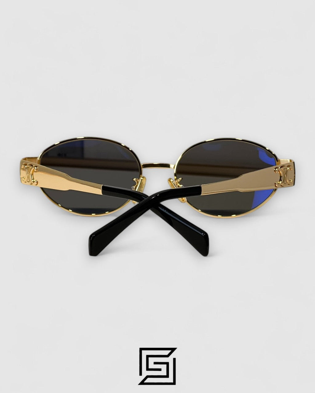 CELINE CL40235 Black Lenses Gold Frame
