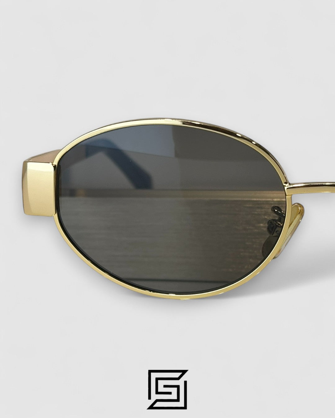 CELINE CL40235 Black Lenses Gold Frame