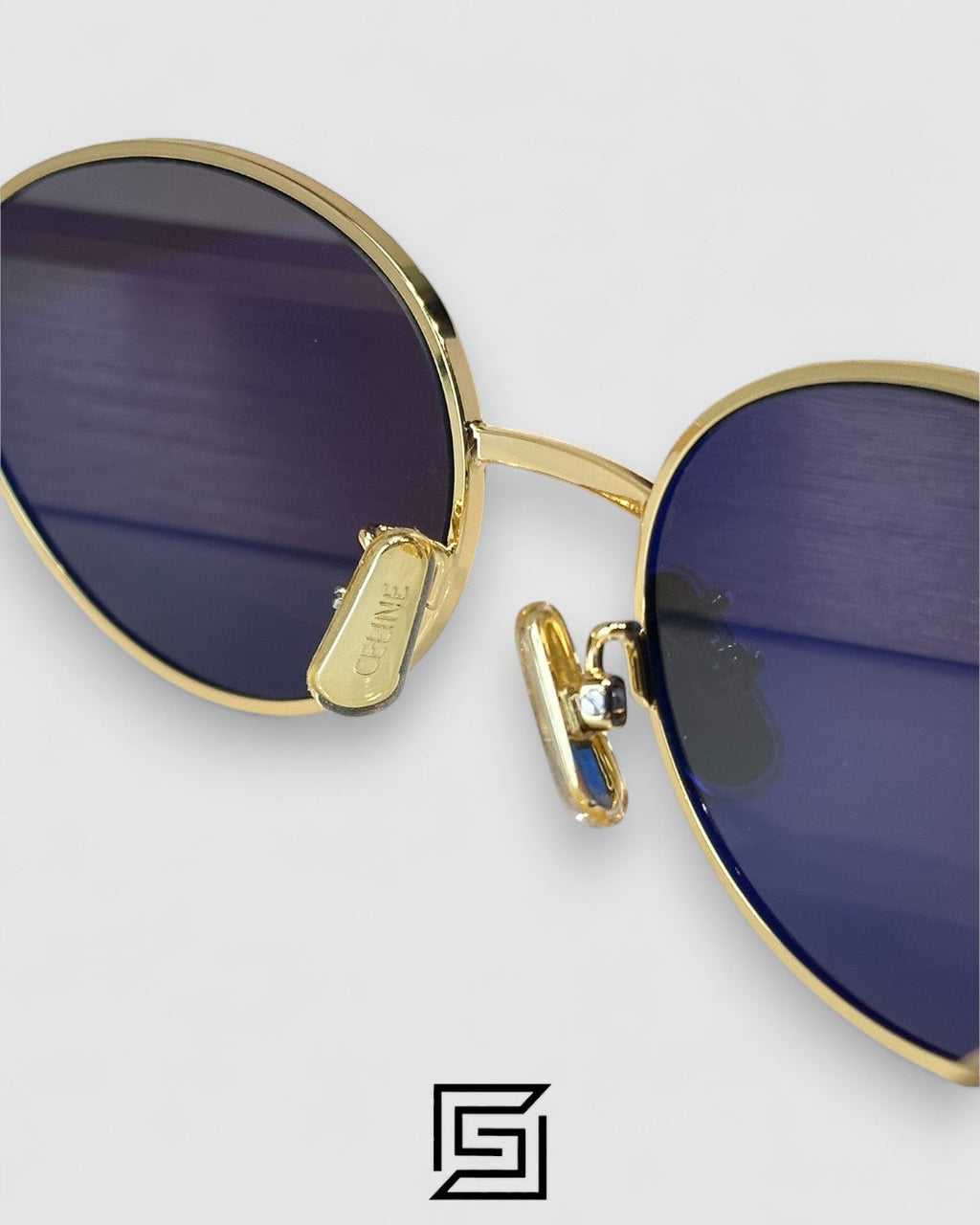 CELINE CL40235 Black Lenses Gold Frame