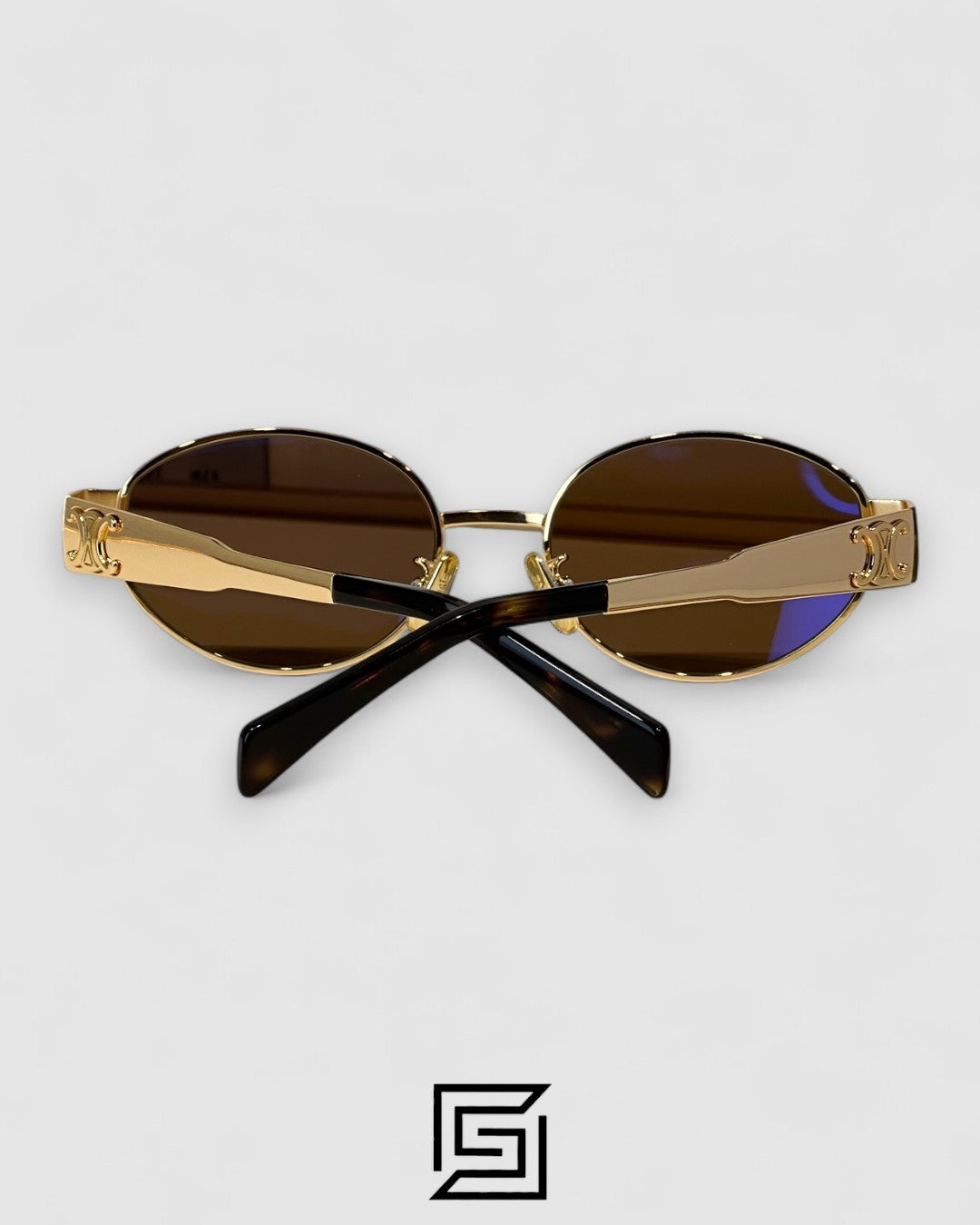 CELINE CL40235 Brown Lenses Gold Frame
